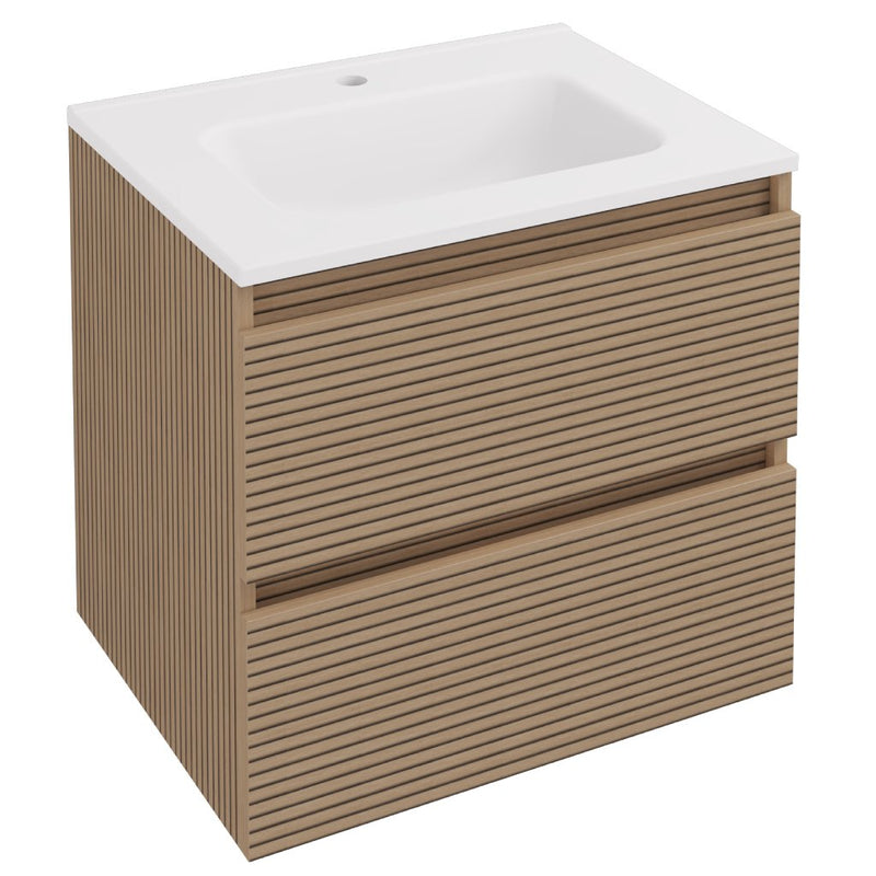 Olympia 600 Fluted Effect Drawer Unit