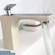 Matt Textured Cappuccino/Chrome