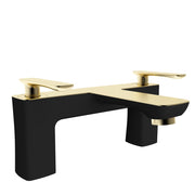 Matt Smooth Black/Brushed Brass