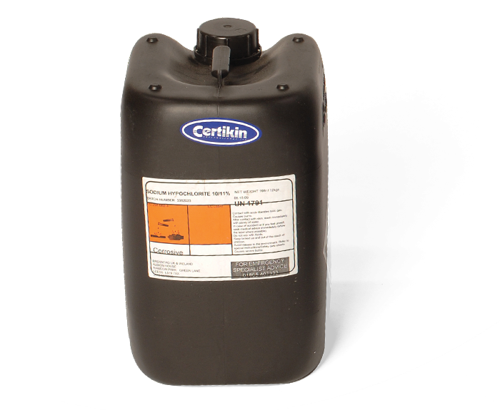 Liquid Chlorine 20 Ltr clear 10/11%
