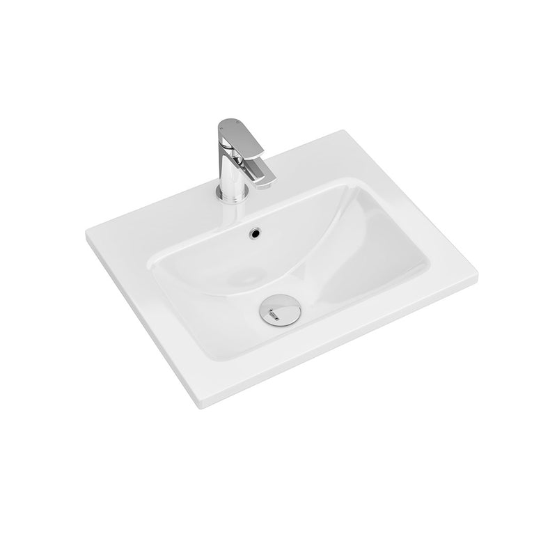 Ex Display - MyStyle Foley 500mm 2 Door Wall Hung Unit & Ceramic Basin