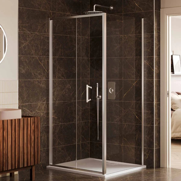 Ex-Display Merlyn Sleek Infold Shower Enclosure 1000 x 800mm + Tray