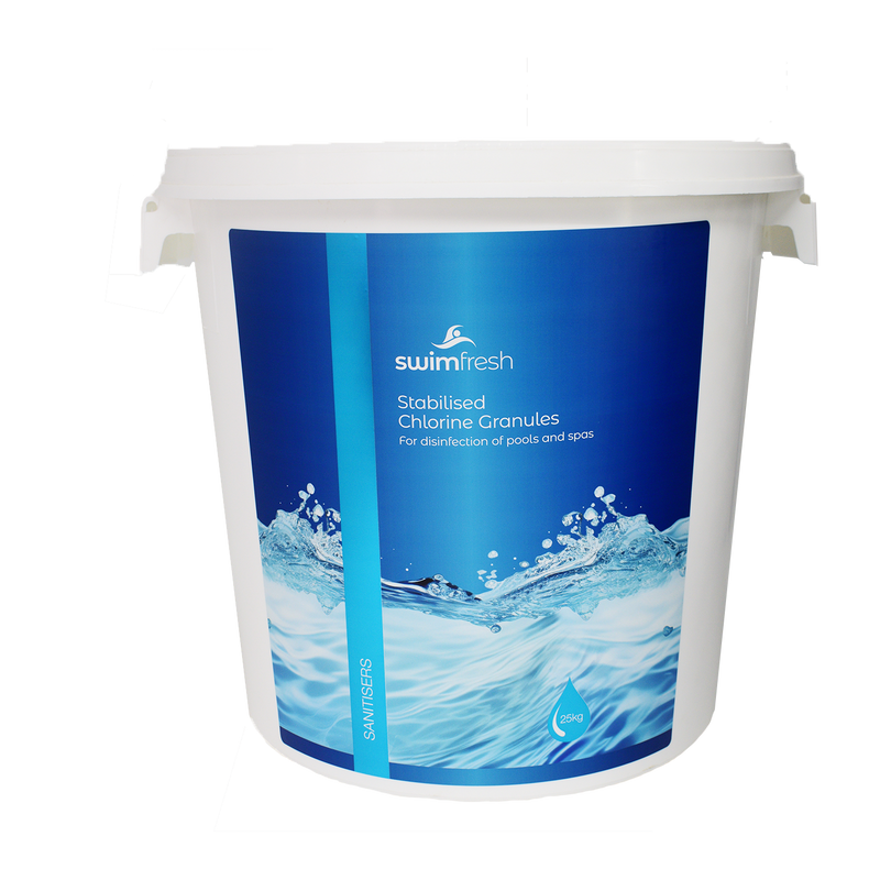 25kg Swimfresh Chlorine Granules